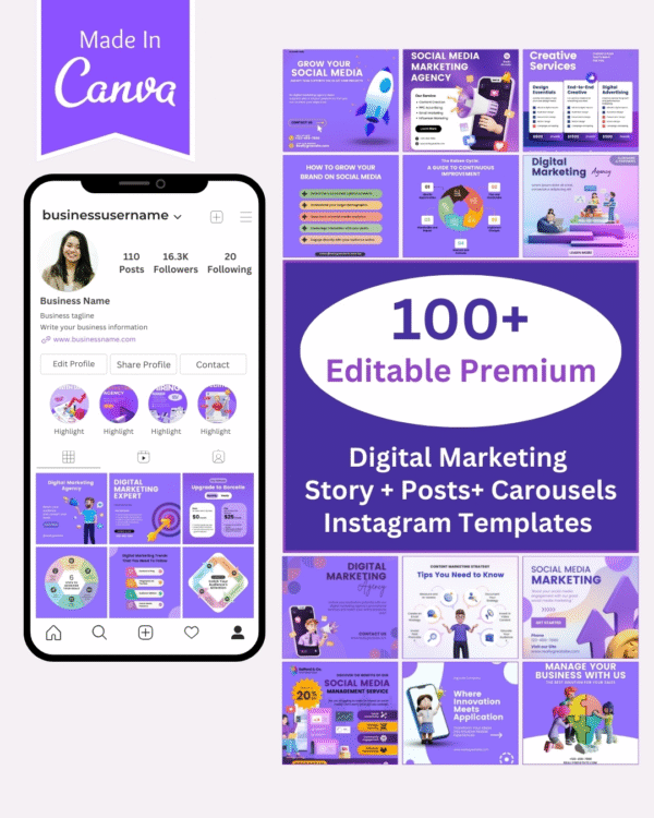 Airbnb, Nutrition, Travel, Psychologist, Dental, Showcase, FastFood, Beauty, Salon, Business, Rental, Infographics, Marketing, Gym, Jewelry, RealEstate, Restaurant, Planner, Social